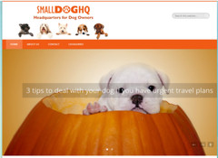 Dog Pet website blog for sale, established + Domain name + Free Hosting
