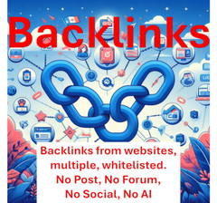 Link Building. Minimum result: DR15+, 80+ different linking websites after days