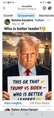 Have Your Post FEATURED ON TRUMP Facebook Group 189k members For 1 YEAR