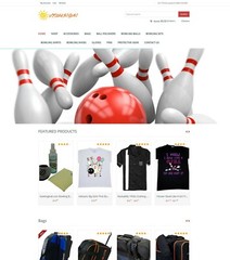 Bowling Sport Store – Amazon Affiliate/Dropship Website on AutoPilot + Free Host