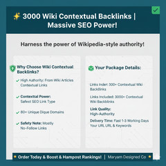 ✨ 3000 Wiki Contextual Backlinks | Safe SEO Boost | High Authority Links
