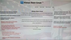 AlwaysBeenGreat.org Website and Domain – Great for 2026 or 2028 Elections
