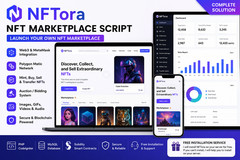 NFTora – NFT PHP Marketplace | Web3 NFT Platform | Polygon Matic Marketplace