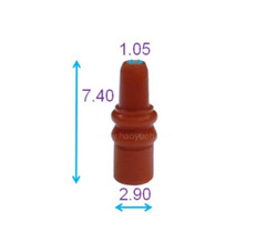 Sumitomo 7165-1199 (HY1464), Sngle Wire Seal Wire Harness, Brick Red 1,000pcs