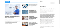 Earn with Medical News Affiliate Website | 100% Autopilot + Free Host / setup