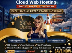 Cloud Web Hosting – ☁️ Unlimited SSD, Host Unlimited Sites | $14.99/Year Deal!