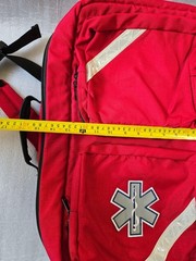 Urban EMS Medical Backpack Red 911-83311WP Made In USA Fieldtex Cases