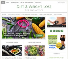 [NEW] * DIET & WEIGHT LOSS * website business for sale w/ DAILY AUTO UPDATES
