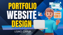 Design a Stunning Portfolio Website in Canva for You