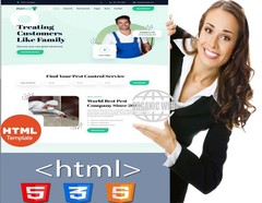 PEST Control Services | Full HTML Website Template – Responsive website