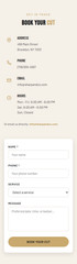 Barbershop Website Template – Professional HTML Landing Page – Dark – Responsive