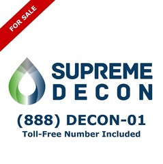 BUSINESS FOR SALE – Domain: SupremeDecon.com + Toll-Free Number: (888) DECON-01