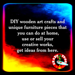 800 +DIY wooden artcrafts and unique furnitures you can do at home use or sell