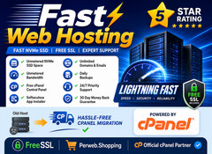 Fast Web Hosting – ⚡ Unlimited SSD SSL Emails CDN Backups – Reliable $14.99/Year