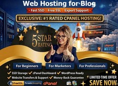 Web Hosting for Blog – ✍️ Unlimited, Emails & Add-on Sites | Only $14.99/Year!