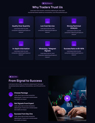 MarketSignal – Trading Signal PHP Platform | Forex Crypto Signal | Laravel Admin