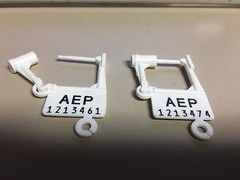100x Plastic Security Seal Easy Lock tool boxes drums NUMBERED 1″ FIRE safety