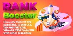 50 DA50 Links + 100 PR1-PR4 Article Directory Backlinks + 2200 Social Bookmarks