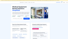 Med Equipment Rental Website Free hosting / Free Installation Setup
