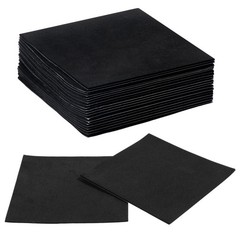 22 Pcs Adhesive Foam Padding 4×4 Inch Black Self Stick Neoprene Rubber Sheets