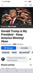 Have Your Video FEATURED ON TRUMP Facebook Group 189k members For 6 Months