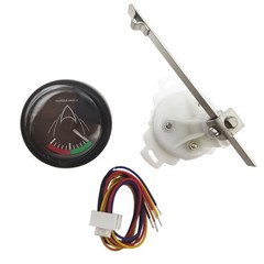 Boat Rudder Angle Indicator with Marine Rudder Direction Sensor 12V/24V 0-190Ω