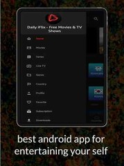 Daily iFlix – Android Live TV & Movie Portal App