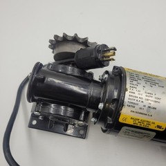 BALDOR GP12512 .083 HP motor K frame with 50B16SS sprocket