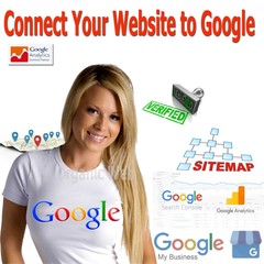 GOOGLE SEO Services | CONNECT YOUR WEBSITE TO GOOGLE – BING – YAHOO – GMB Pack