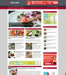 Keto Diet Website + Free Installation and Hosting