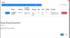 EMR website. Apointments. Prescriptions. Payments 50+ pages 1000000 drugs, terms