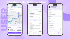 OvaGo – Flutter Complete Ride Sharing Solution App | Android + iOS | Laravel