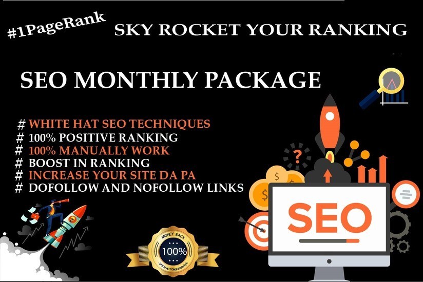 White hat SEO link building service with ALL Permanent Dofollow Backlinks