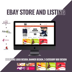 Professional Ebay Storefront and ebay listing 2021 ebay auction listing template