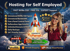 Hosting for Self Employed – 🚀 Unlimited SSD + SSL + 24/7 Expert Help $14.99/Yr