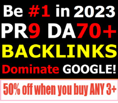 100 High DA (70+) Dofollow backlinks, 100% Whitehat SEO Service