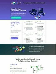 Social Media Marketing Services Provider Website – Business In a Box