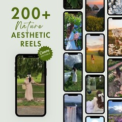300+ Nature Aesthetic Faceless Reels – MRR & PLR Bundle