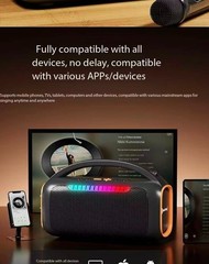 Outdoor Microphone and Speaker All-in-One Wireless Bass Bluetooth Speaker