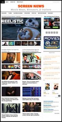 [NEW DESIGN] * MOVIE & TV NEWS * website business for sale w/ AUTOMATIC CONTENT