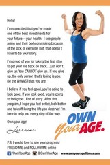 Own Your Age Workout Video