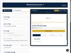 Professional eBay Store Template Layout | Custom HTML | Mobile Friendly
