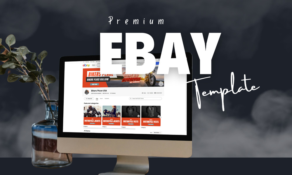 Template Ebay Listing Auction Design Responsive 2024 Professional Compliant Html