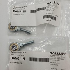 Balluff BAM011N Swivel Eye for Linear Transducer, Aluminum/Steel, BTL5 Series