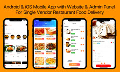 eFood v8.0 – Food Delivery App with Laravel Admin Panel + Delivery Man App