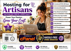 Hosting for Artisans – 🎭Unlimited Fast SSD, SSL, 24/7 Support | Just $14.99/Yr