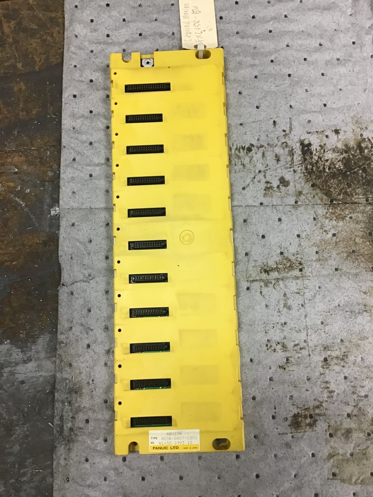 Fanuc 10 slot Back Plane/ Base unit Type: A03B-0807-C001