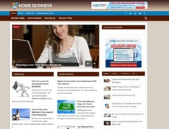 Home Business Niche Blog Website WordPress, Amazon and ClickBank Business