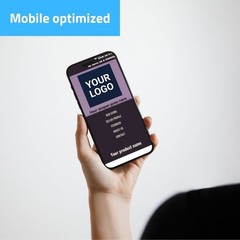 eBay Template – Responsive natural – purple – Mobile Optimized + Editor