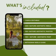 300+ Nature Aesthetic Faceless Reels – MRR & PLR Bundle